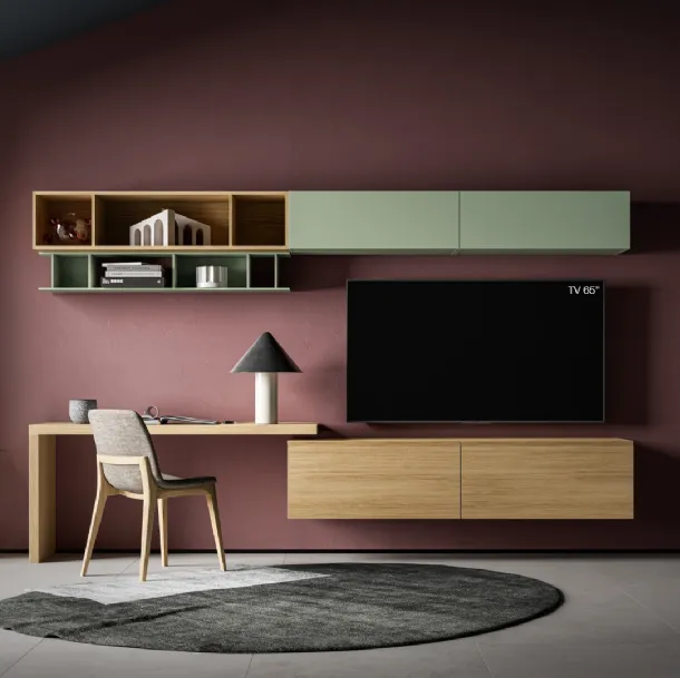 Meuble TV pratique PTG403 de SantaLucia