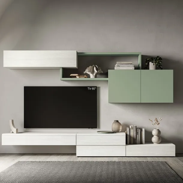 Meuble mural Pratico PTG404 par SantaLucia