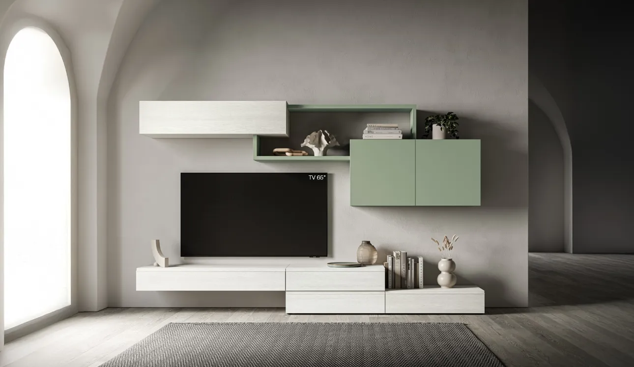 Meuble mural Pratico PTG404 par SantaLucia