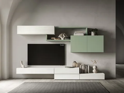 Meuble mural Pratico PTG404 par SantaLucia