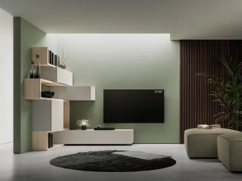 Mur équipé pratique PTG409 de SantaLucia