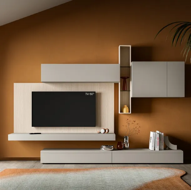 Meuble TV Pratico PTG412 de SantaLucia