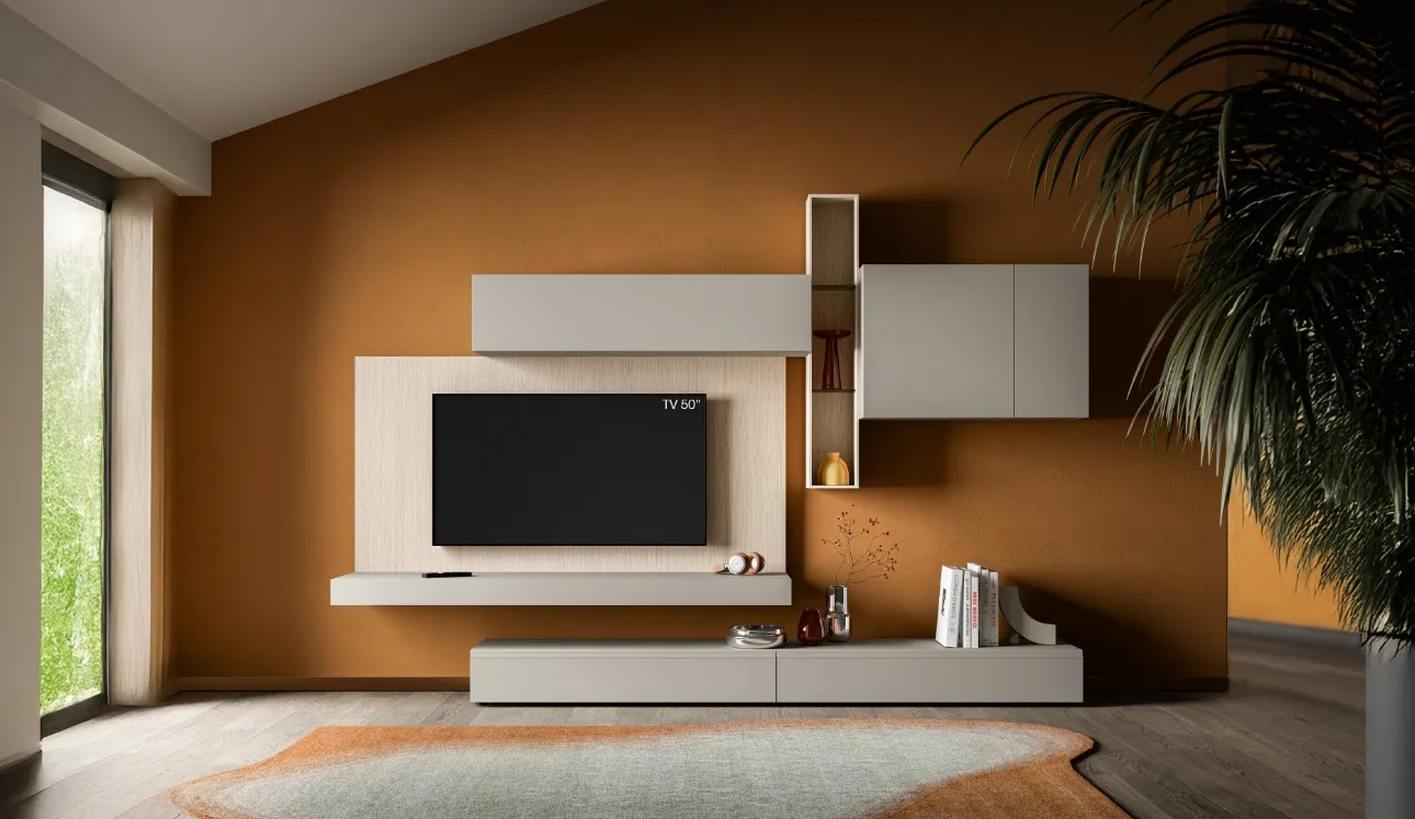 Meuble TV Pratico PTG412 de SantaLucia