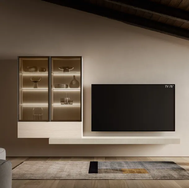 Meuble mural Pratico PTG414 de SantaLucia