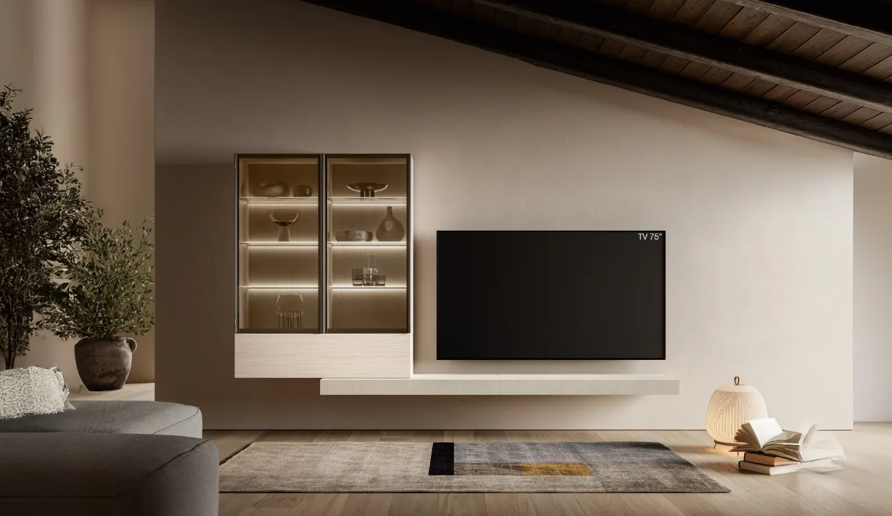 Meuble mural Pratico PTG414 de SantaLucia