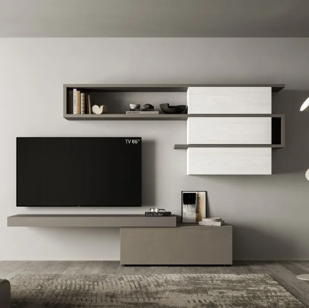 Mur équipé Pratico PTG415 de SantaLucia