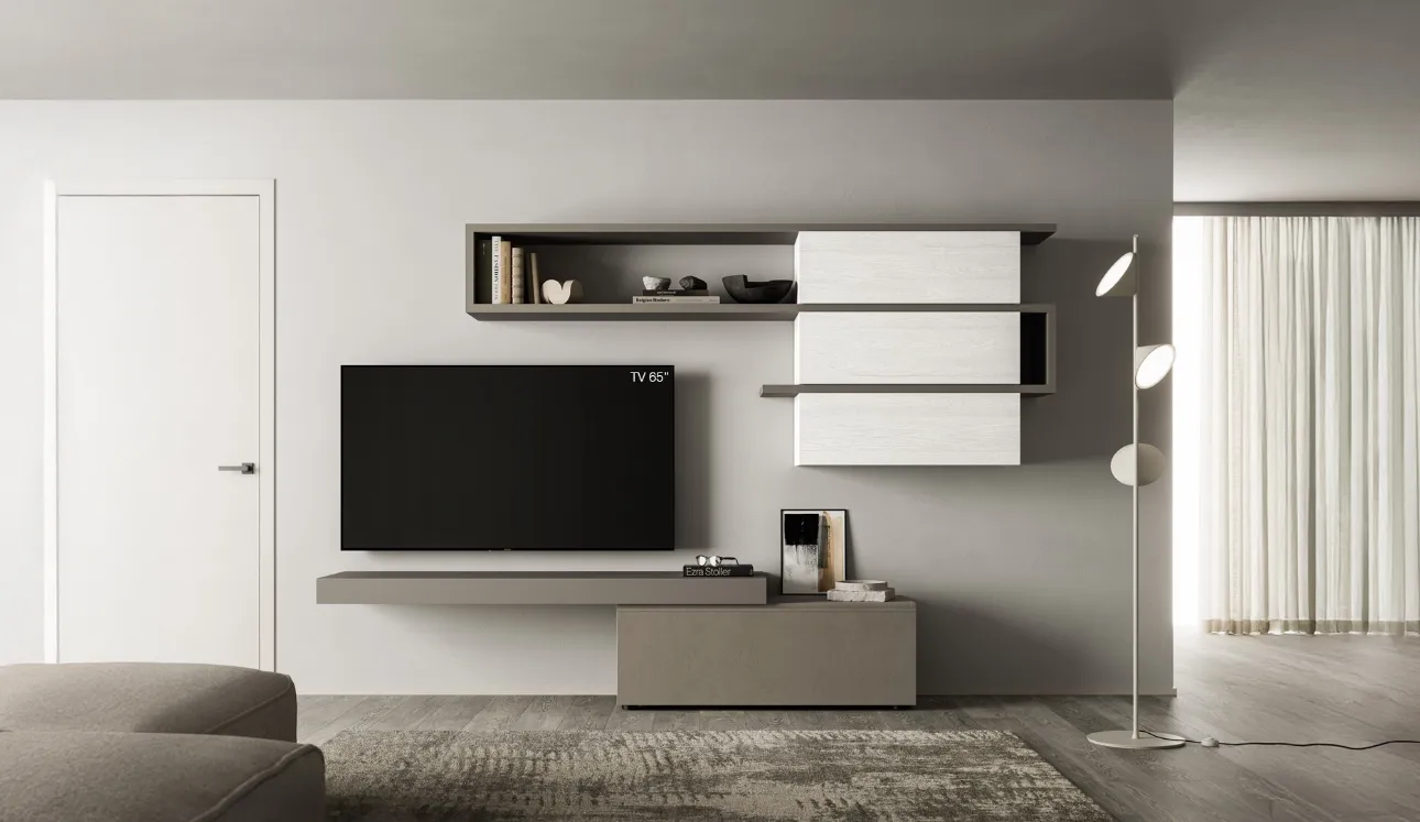 Mur équipé Pratico PTG415 de SantaLucia