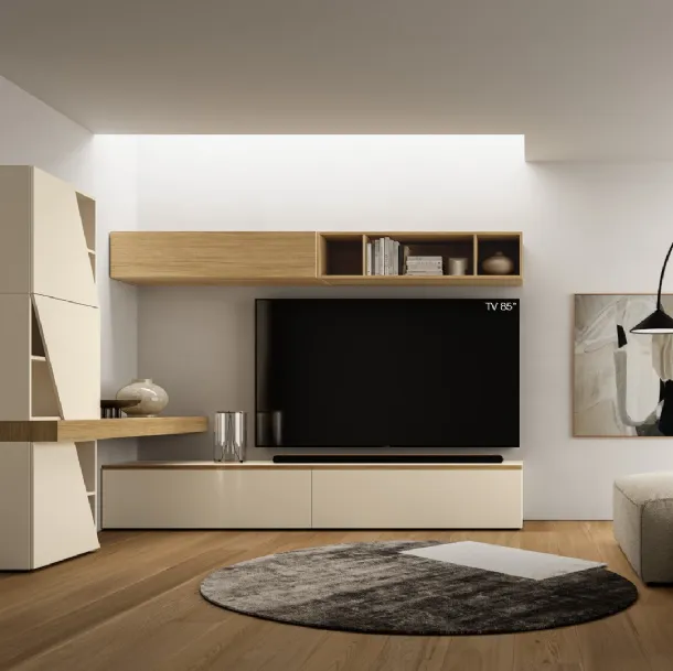 Mur équipé Pratico PTG419 de SantaLucia