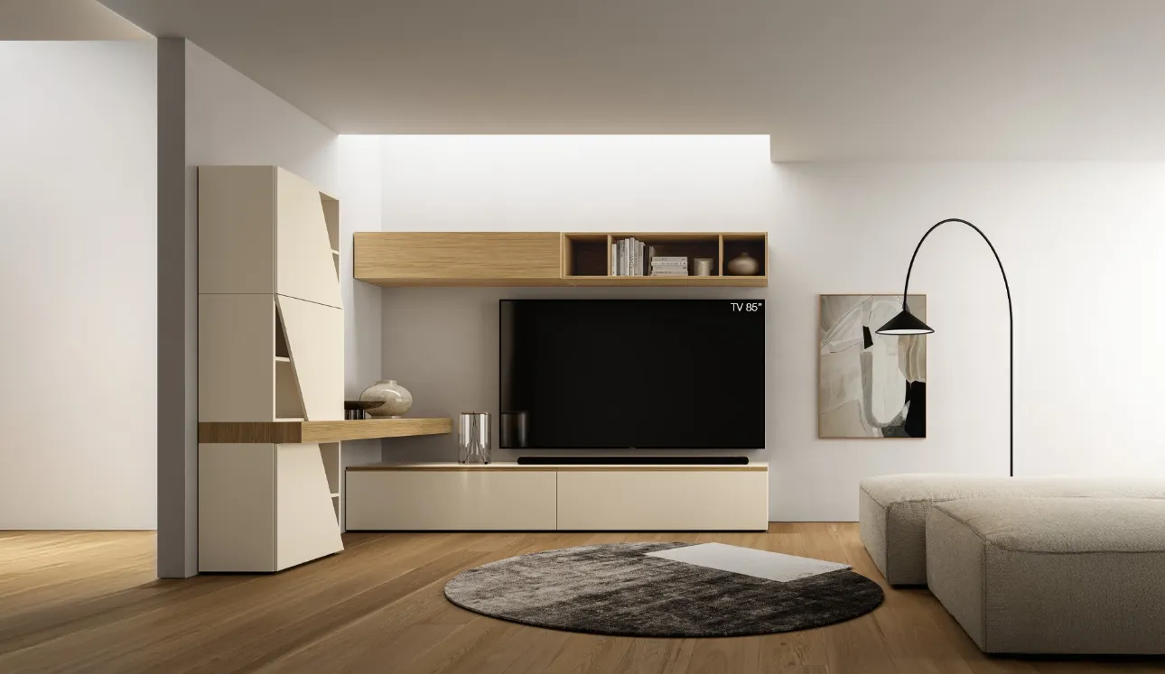 Mur équipé Pratico PTG419 de SantaLucia