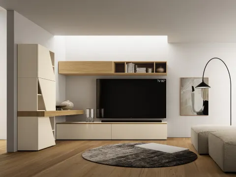 Mur équipé Pratico PTG419 de SantaLucia