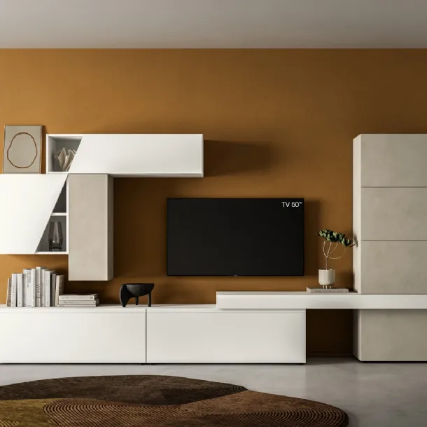 Meuble TV Pratico PTG420 de SantaLucia