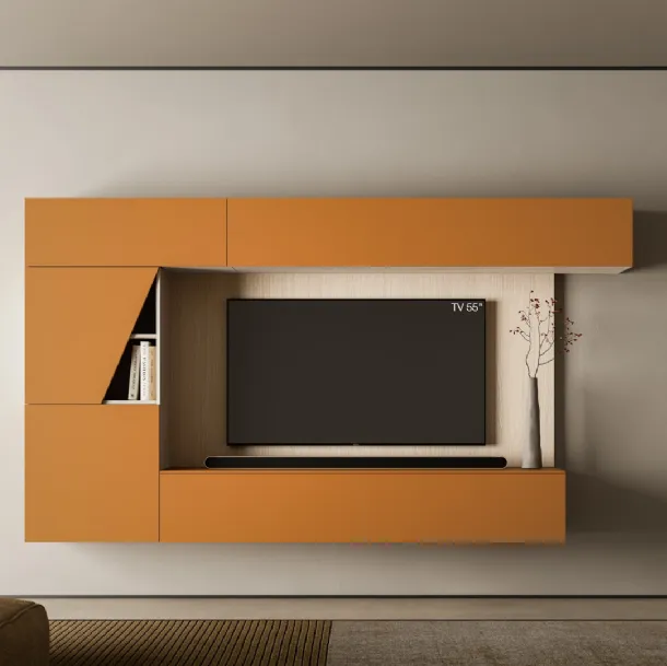 Mur équipé Pratico PTG426 de SantaLucia