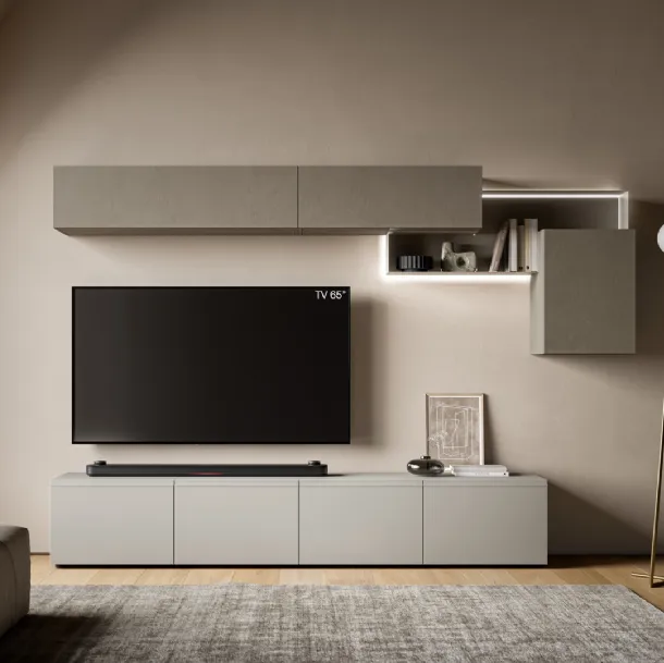 Meuble TV Pratico PTG431 de SantaLucia