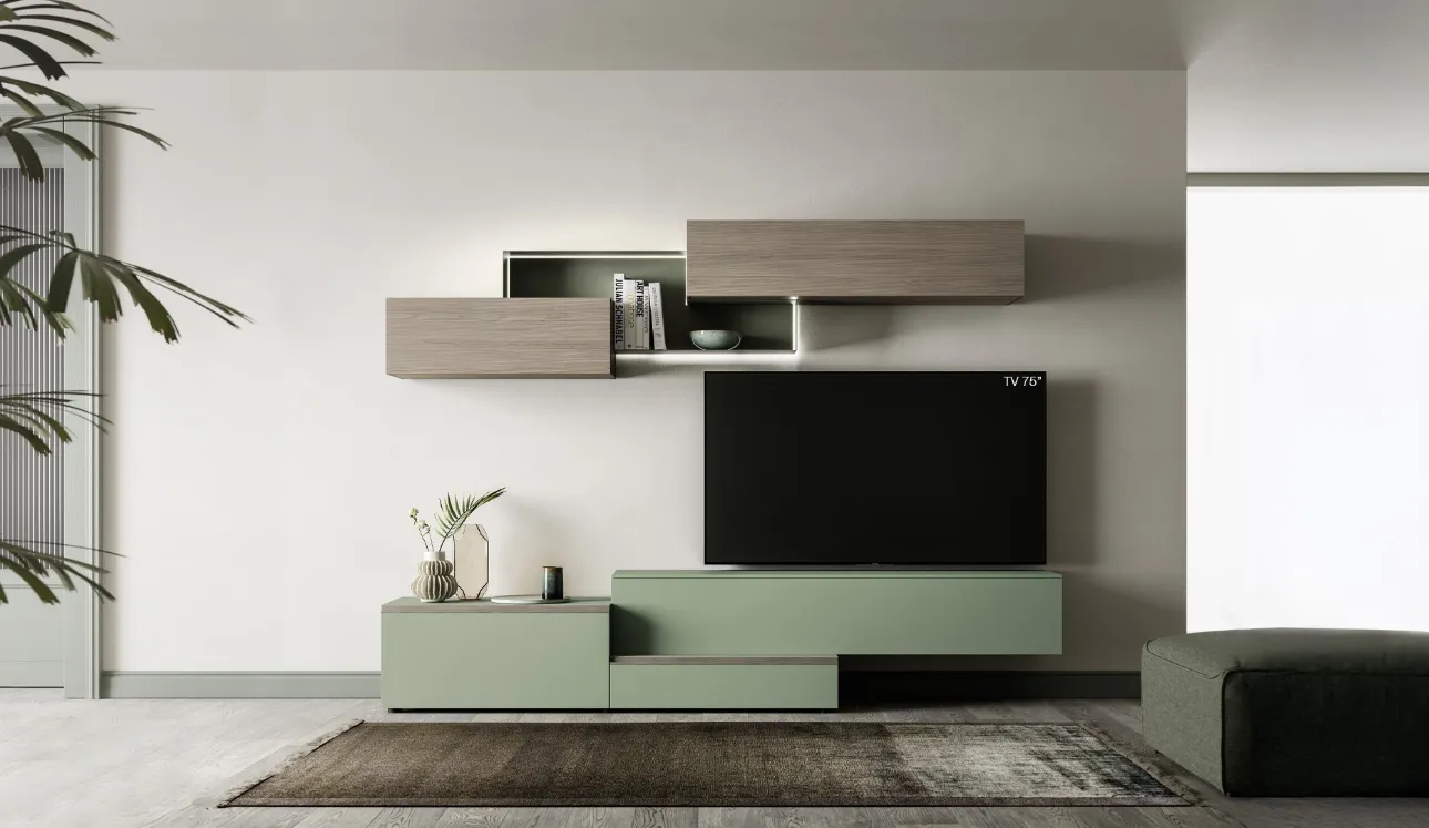 Mur équipé pratique PTG432 de SantaLucia