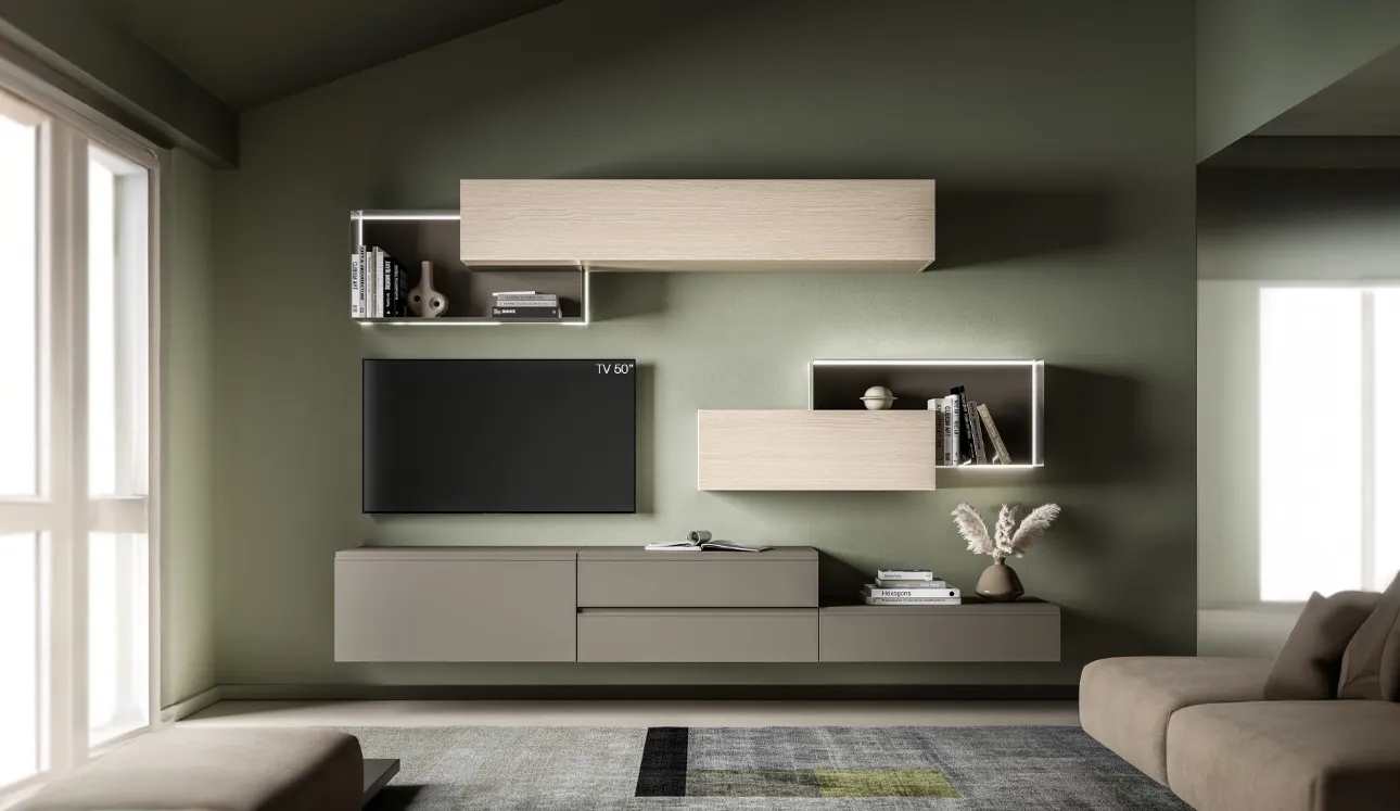 Meuble mural pratique PTG433 de SantaLucia