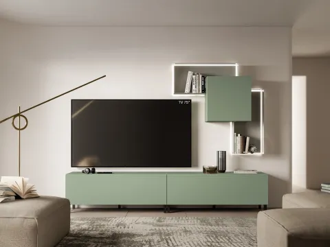 Mur Équipé Pratique PTG434 de SantaLucia