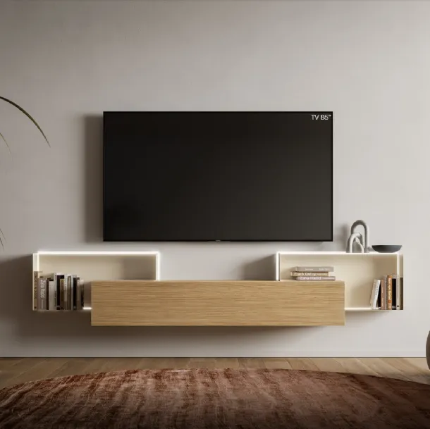 Mur équipé Pratico PTG435 de SantaLucia