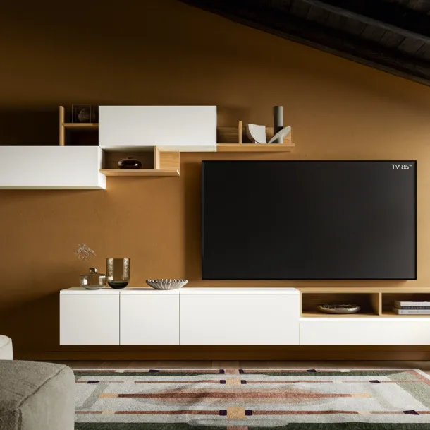 Mur équipé Pratico PTG436 de SantaLucia