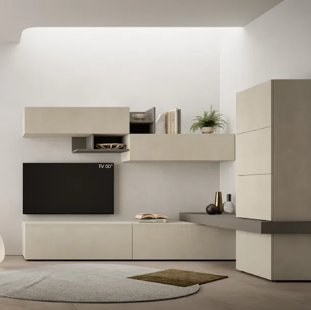 Meuble TV Pratique PTG437 de SantaLucia