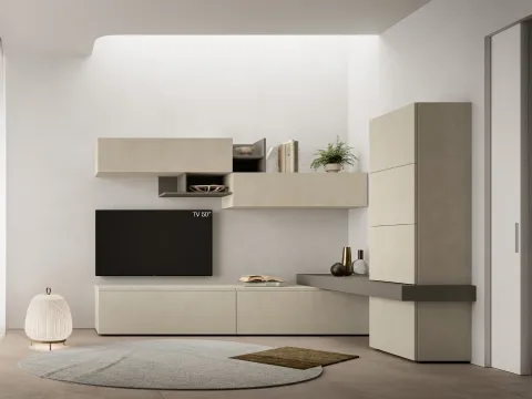 Meuble TV Pratique PTG437 de SantaLucia