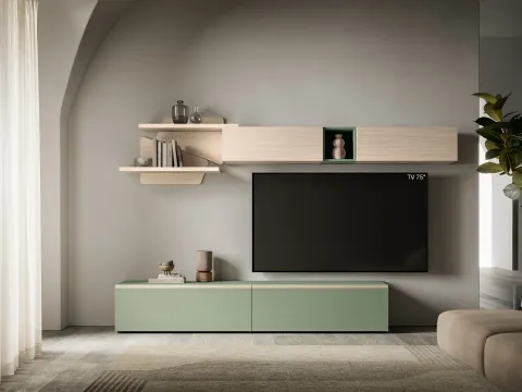 Mur équipé pratique PTG440 de SantaLucia