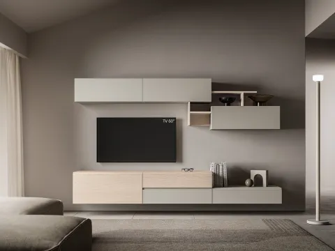 Étagère murale pratique PTG446 de SantaLucia