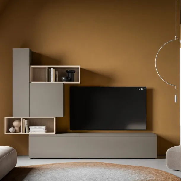 Mur équipé Pratico PTG452 de SantaLucia