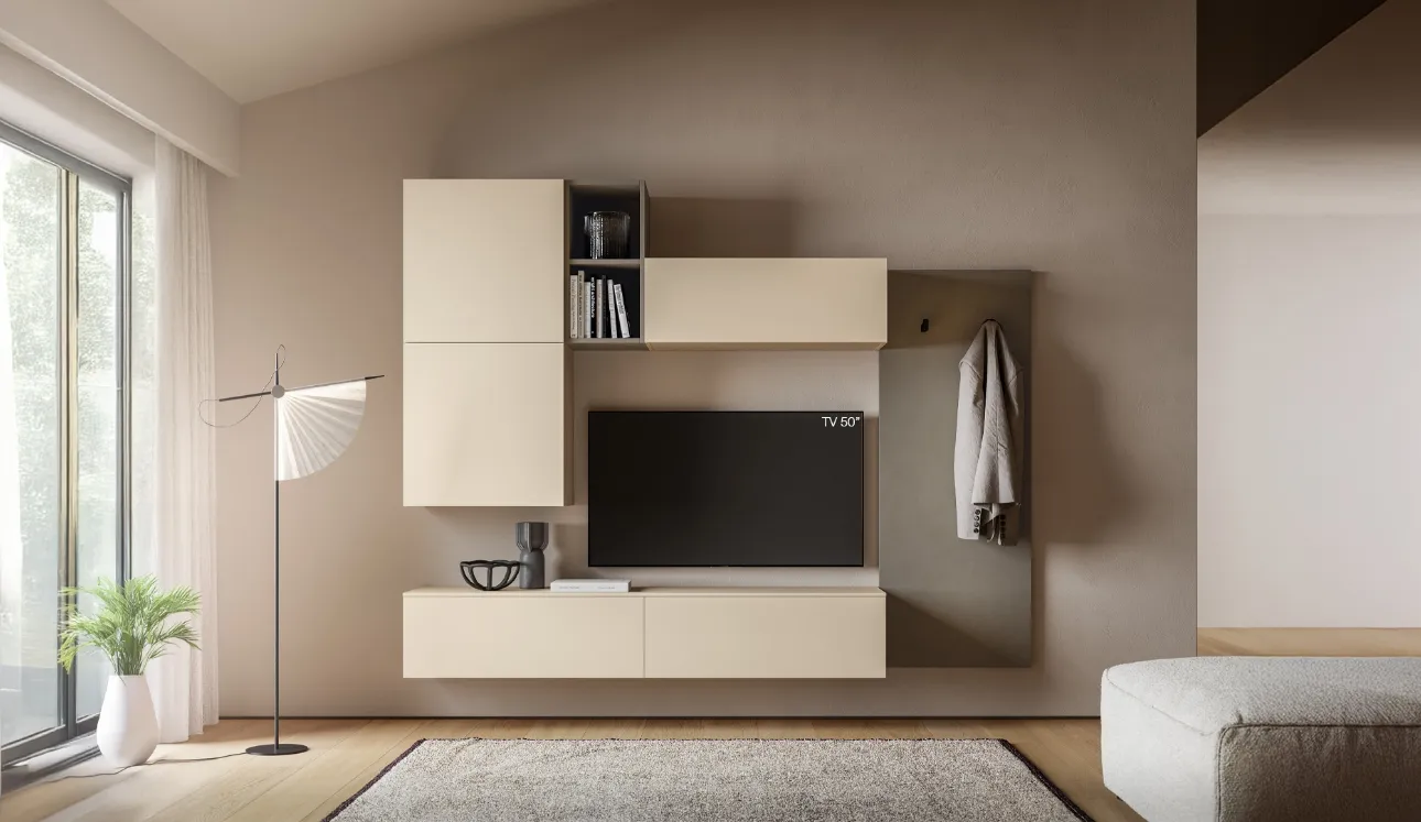 Meuble télé pratique PTG454 de SantaLucia.