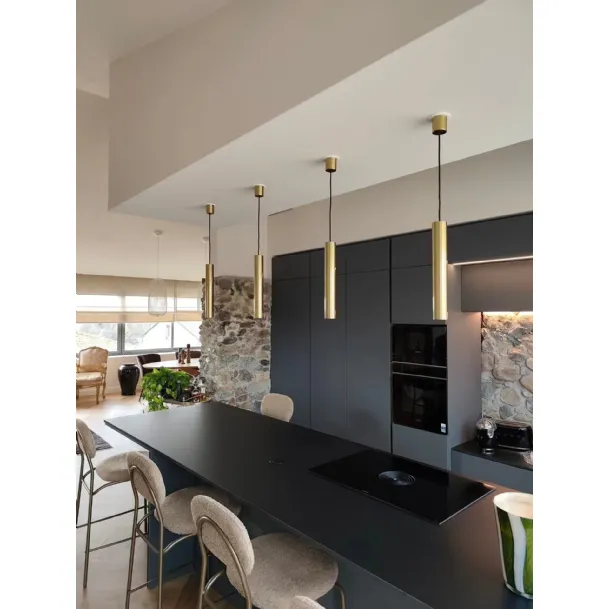 Harmonie entre modernité et rustique dans le style Contemporary Rustic.