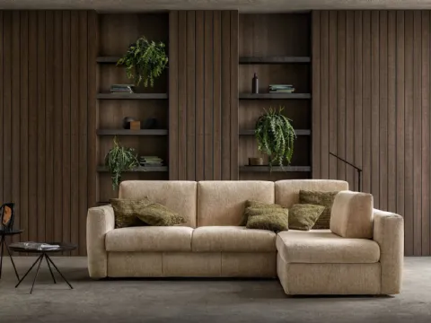 Canapé-lit avec méridienne Hill de Samoa