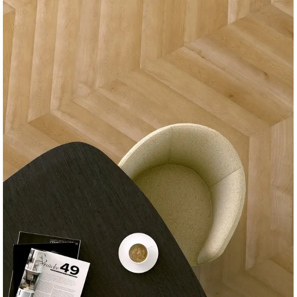 Parquet Clap !3D en point de hongro
