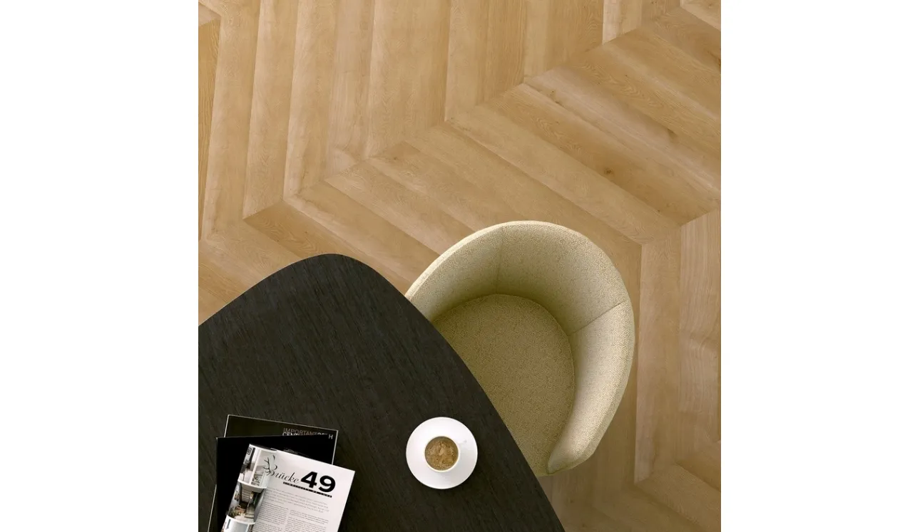 Parquet Clap !3D en point de hongro