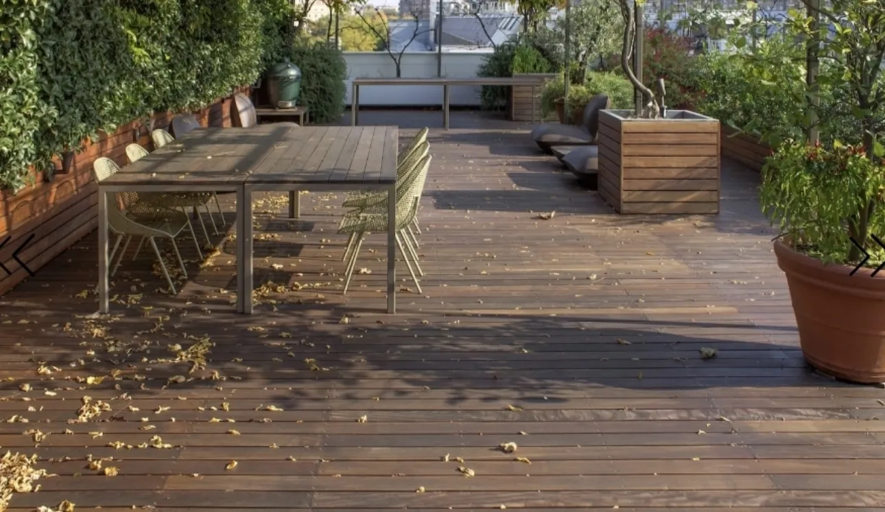 Parquet en ipe Lapacho par Dé