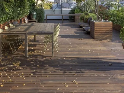 Parquet en ipe Lapacho par Dé