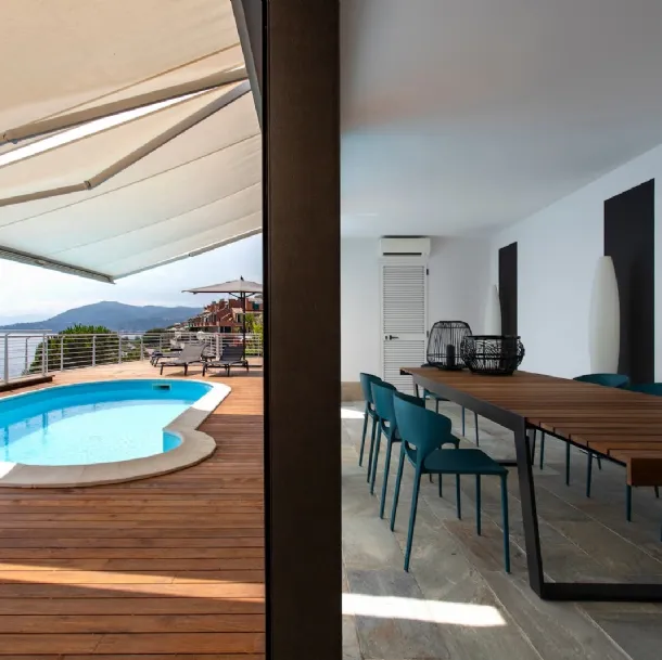 Parquet en teck de Dé