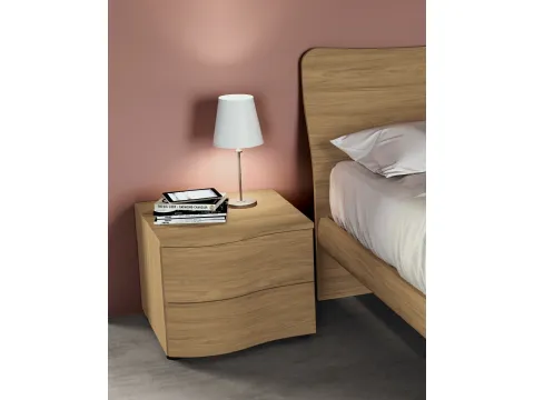 Chevet moderne avec un design en vague Arc de SantaLucia