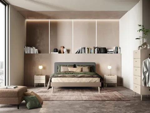 Groupe de nuit Brick avec pieds de Colombini Casa