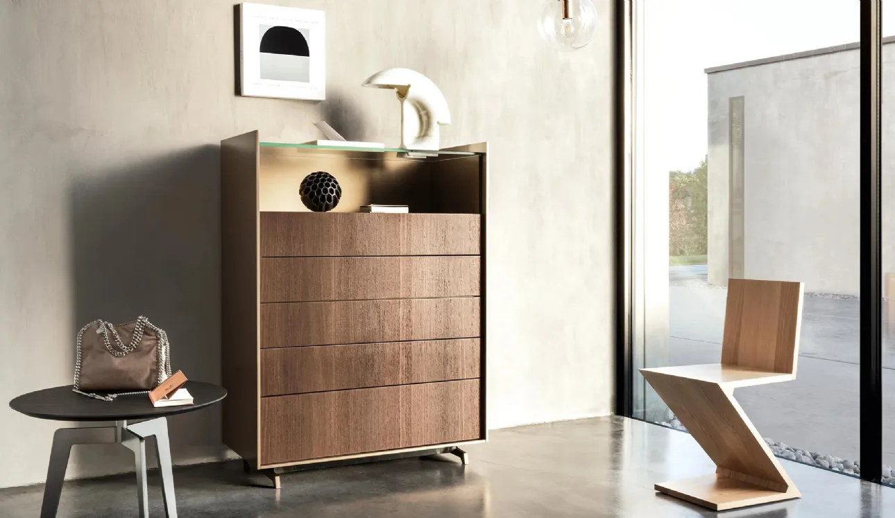 Commode Cabaret Glass de Sangiacomo