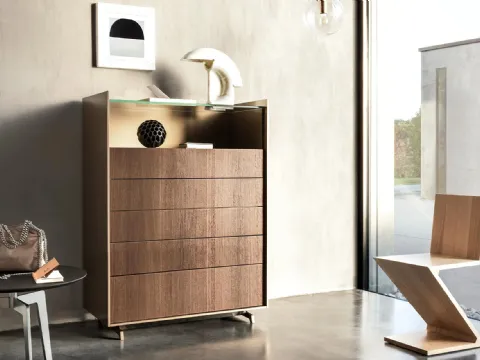 Commode Cabaret Glass de Sangiacomo