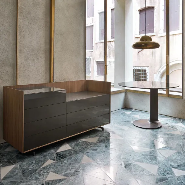 Commode Cabaret Glass de Sangiacomo