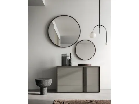 Commode Quadro 12 en laqué mat de SantaLucia
