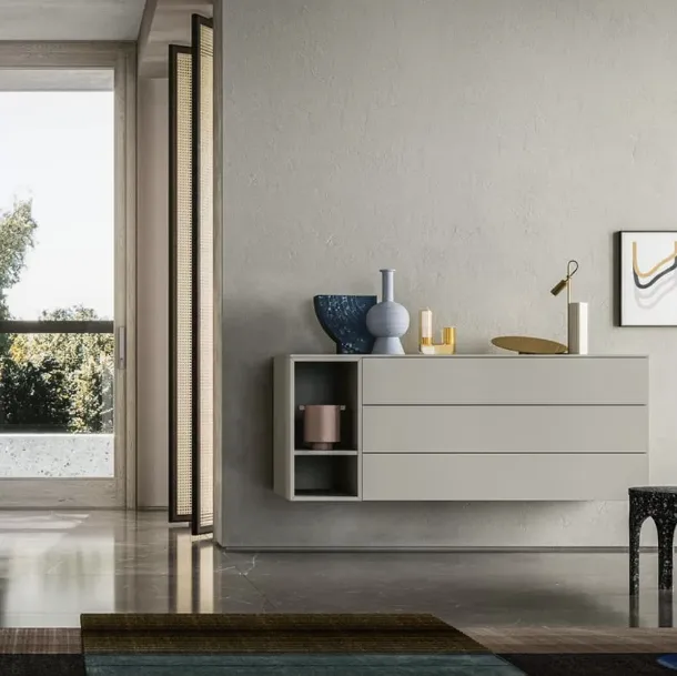 Commode suspendue Système Vingt-deux de SantaLuc