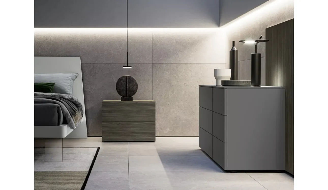 Table de chevet SystèmeVentidue Matwood de SantaLucia